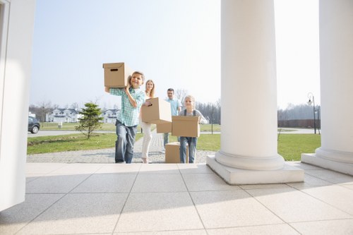 Protected payment processing in the Addiscombe man with van service