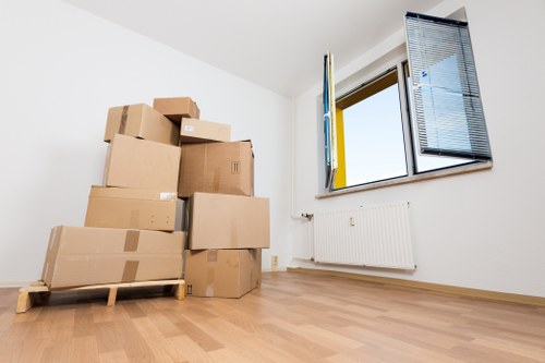 Commercial office move in progress in Addiscombe area