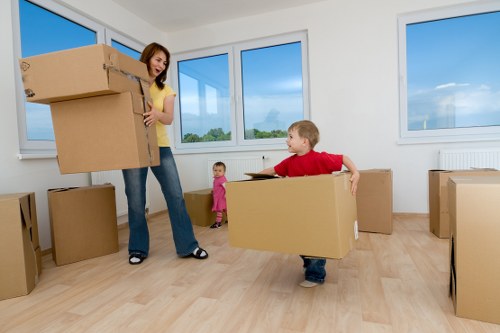 Local movers handling an office relocation near Addiscombe