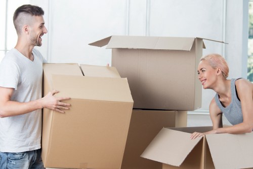 Man and van helping with flat removals in Addiscombe