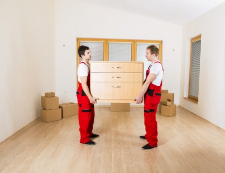 Residential moving truck support for flats and houses in Addiscombe